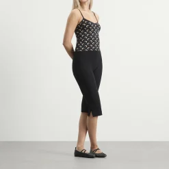 Marine Serre Moon Printed Straps Top