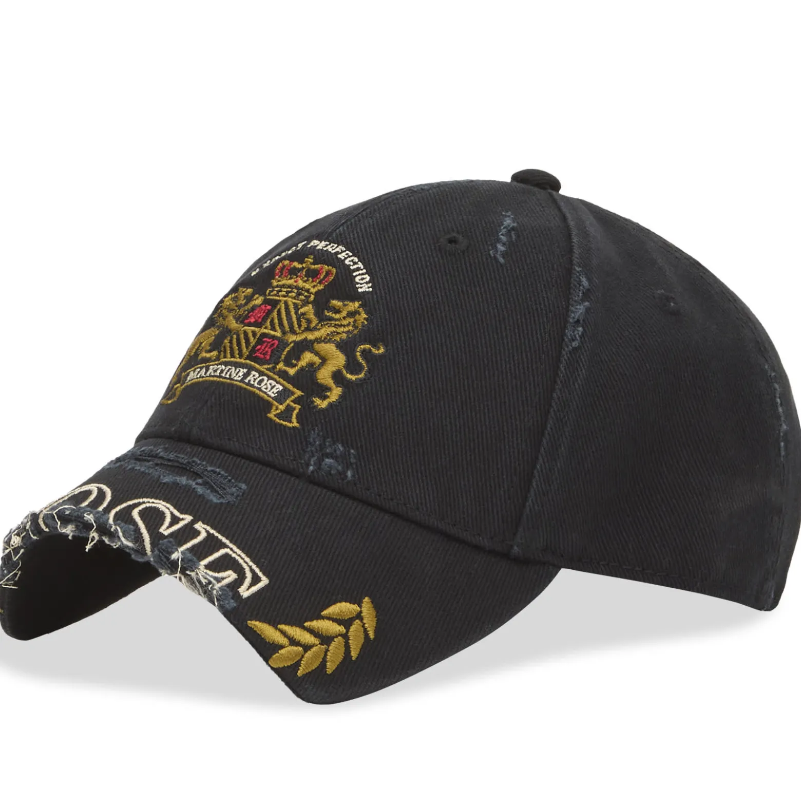 Martine Rose Cut Peak Cap