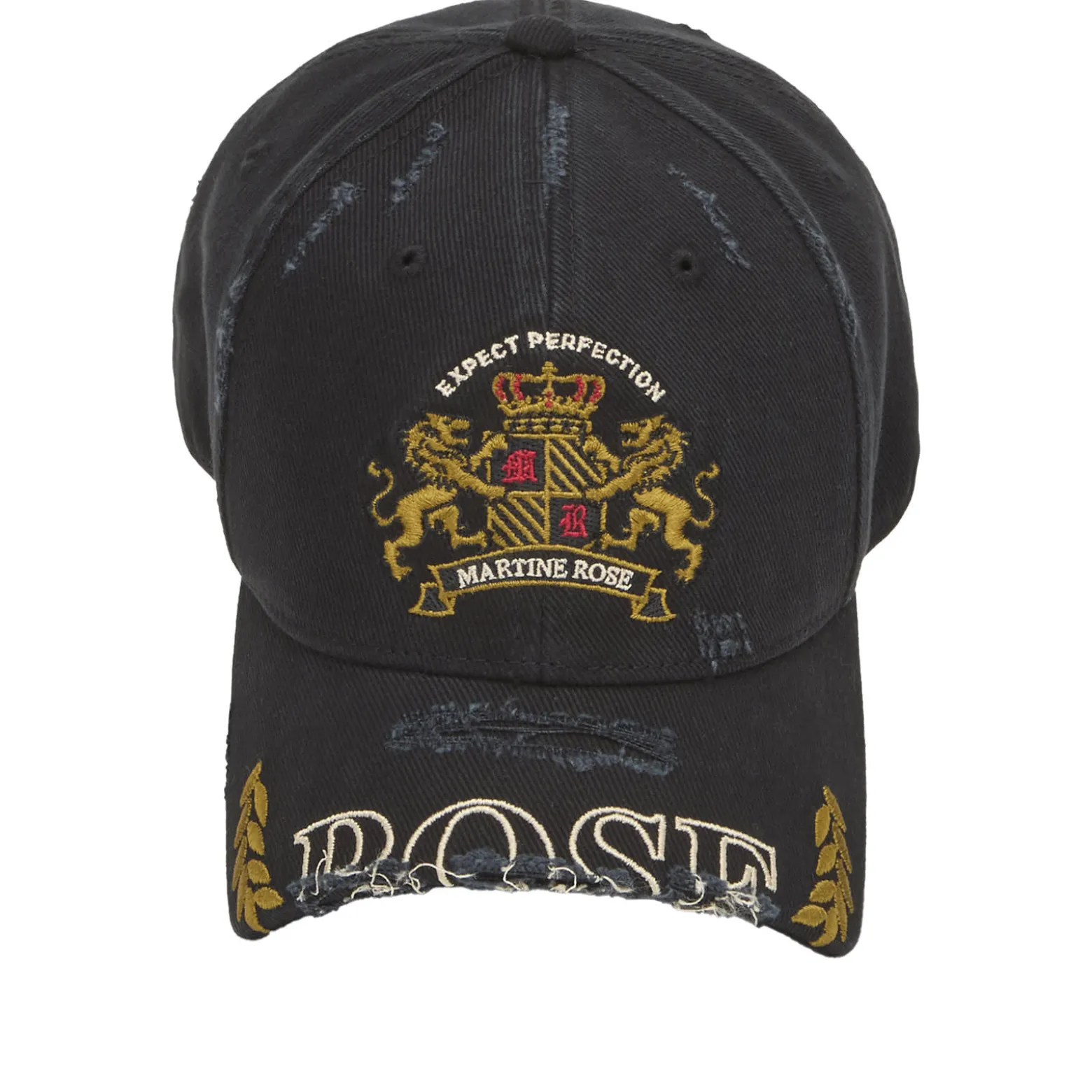 Martine Rose Cut Peak Cap