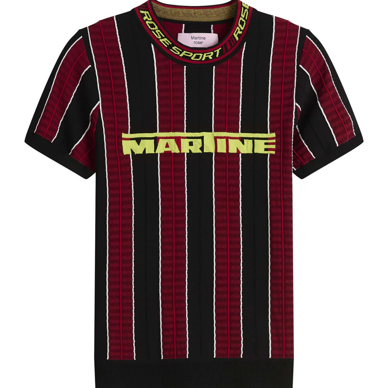 Martine Rose Logo Tight T-Shirt