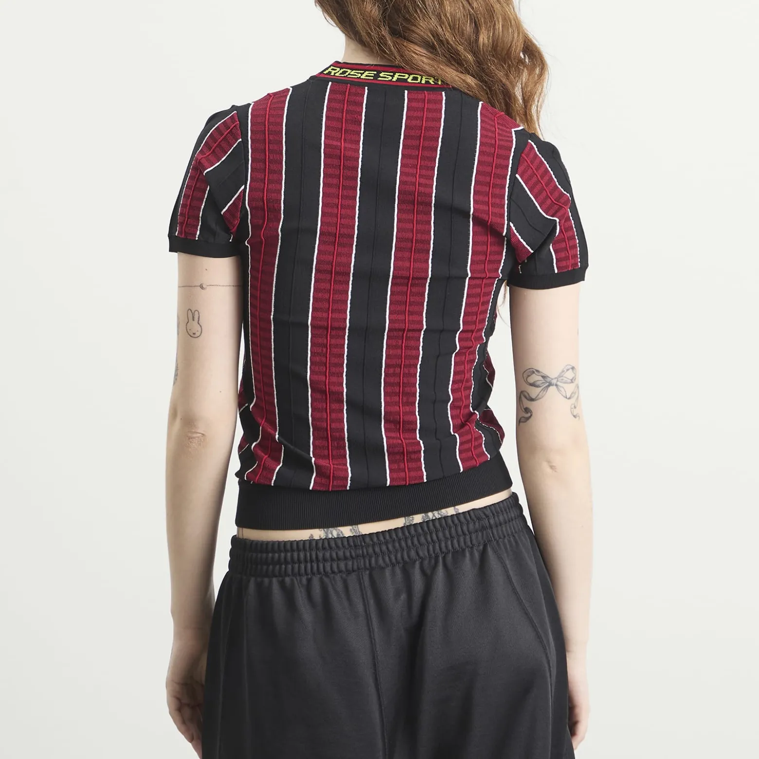 Martine Rose Logo Tight T-Shirt