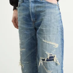 Mastercraft Union Showa Relaxed Repaired Jeans