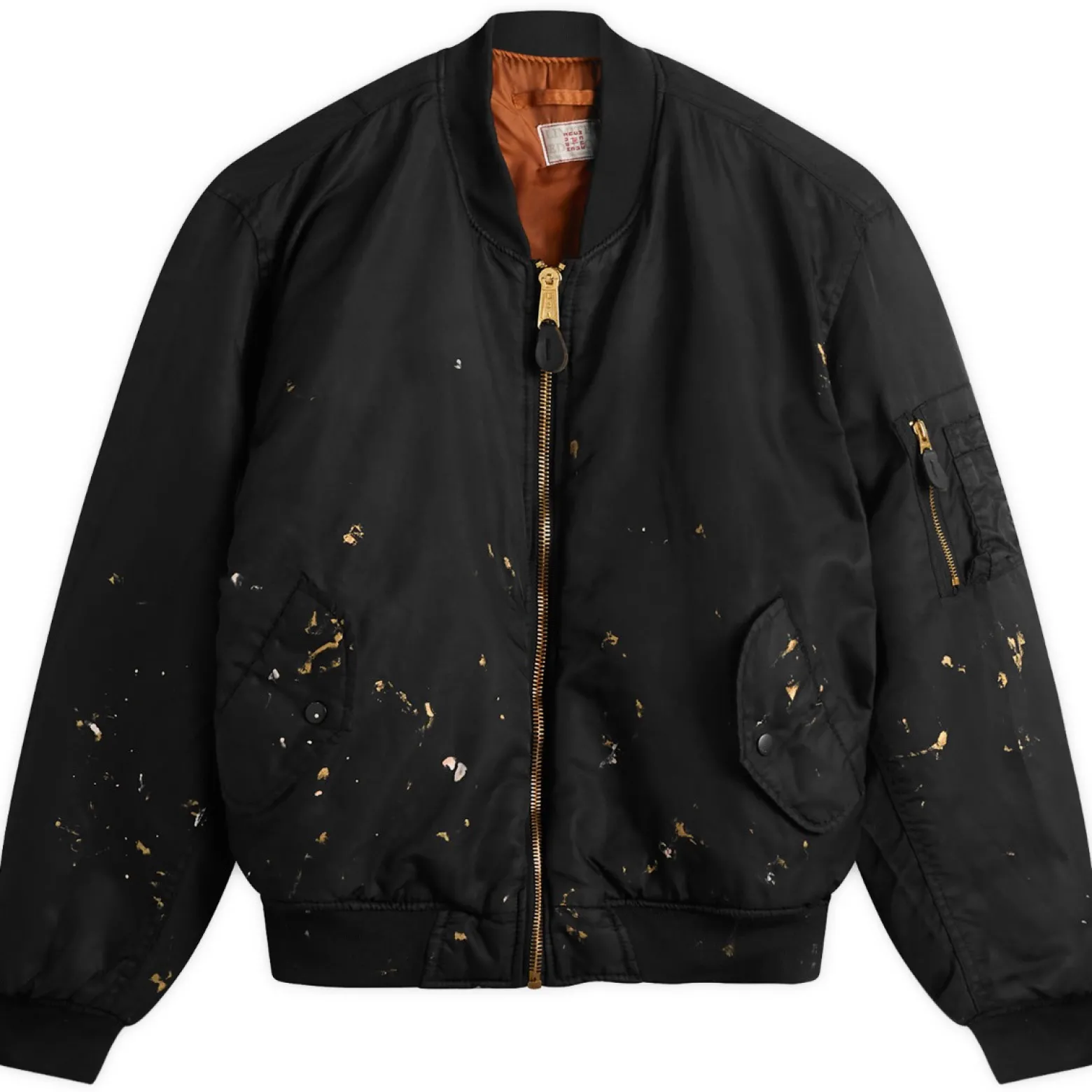 Mastercraft Union Washed Nylon Bomber Jacket