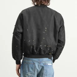 Mastercraft Union Washed Nylon Bomber Jacket