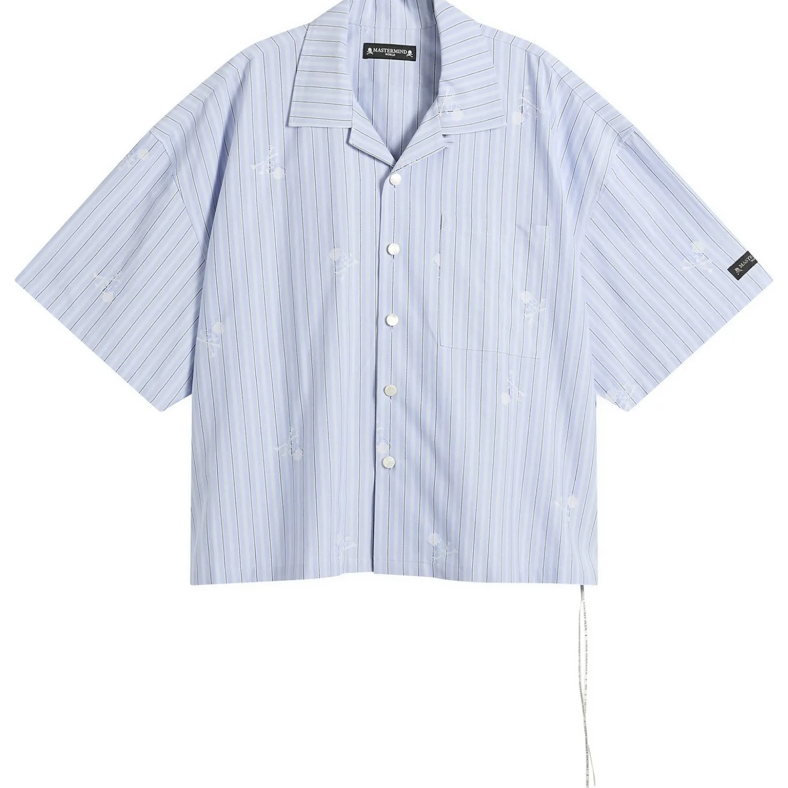 MASTERMIND WORLD Loose Fit Multi Stripe Shirt