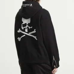 MASTERMIND WORLD OG Embroidery-Ish Zip-Up Hoodie
