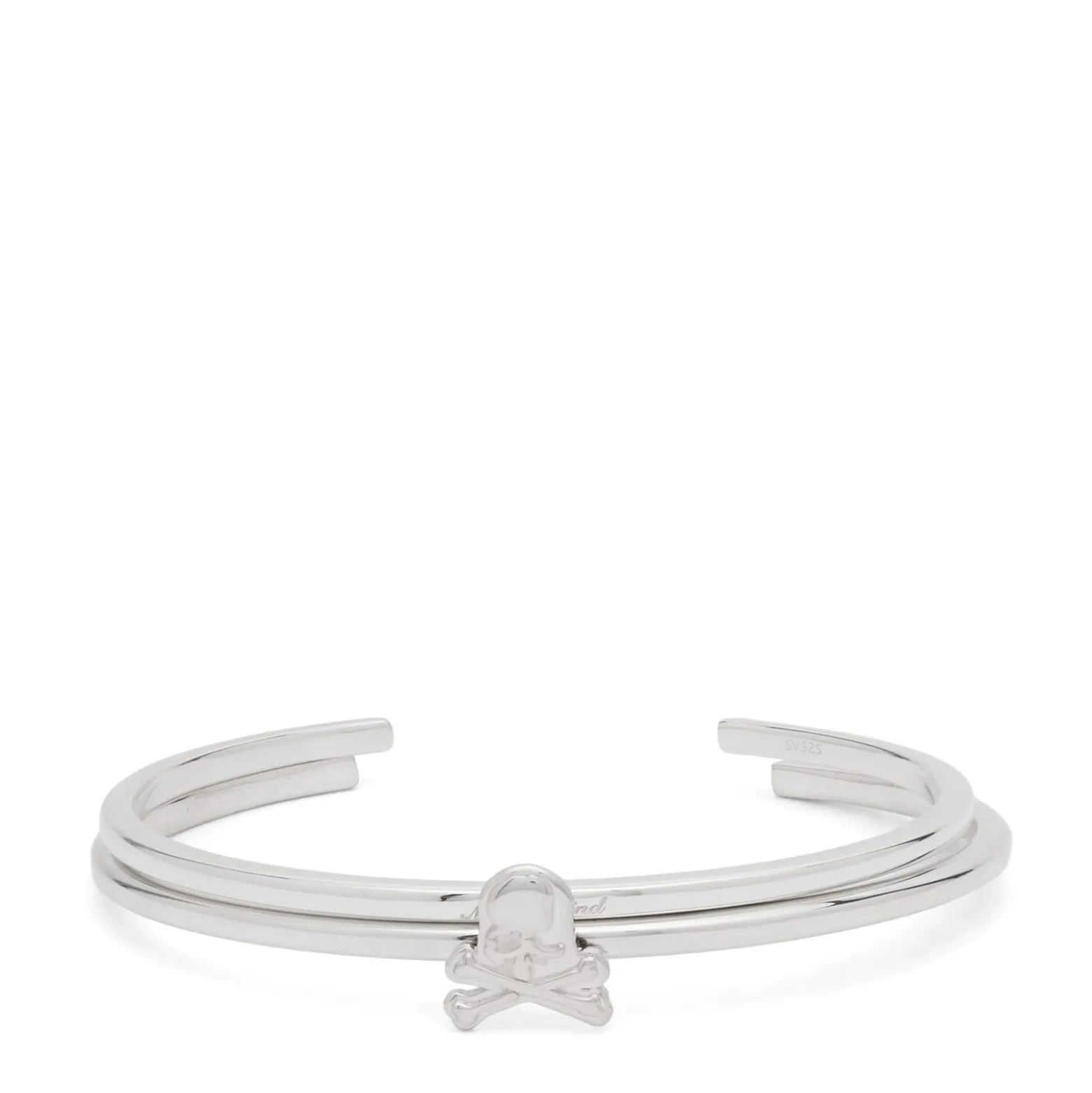 MASTERMIND WORLD Silver Skull Bangle