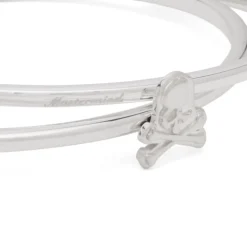 MASTERMIND WORLD Silver Skull Bangle