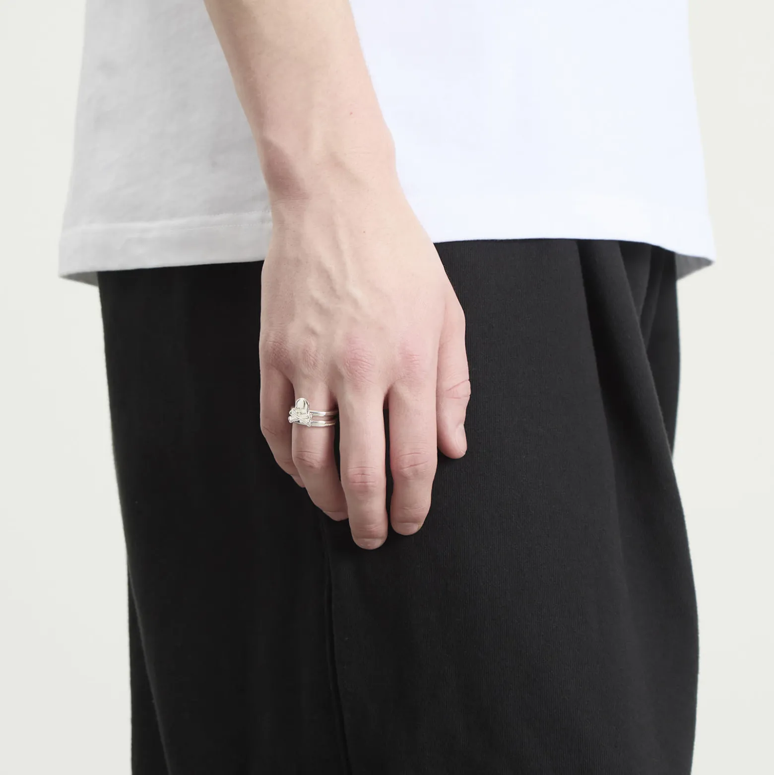 MASTERMIND WORLD Silver Skull Ring