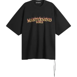 MASTERMIND WORLD Skull On Fire Short Sleeve T-Shirt