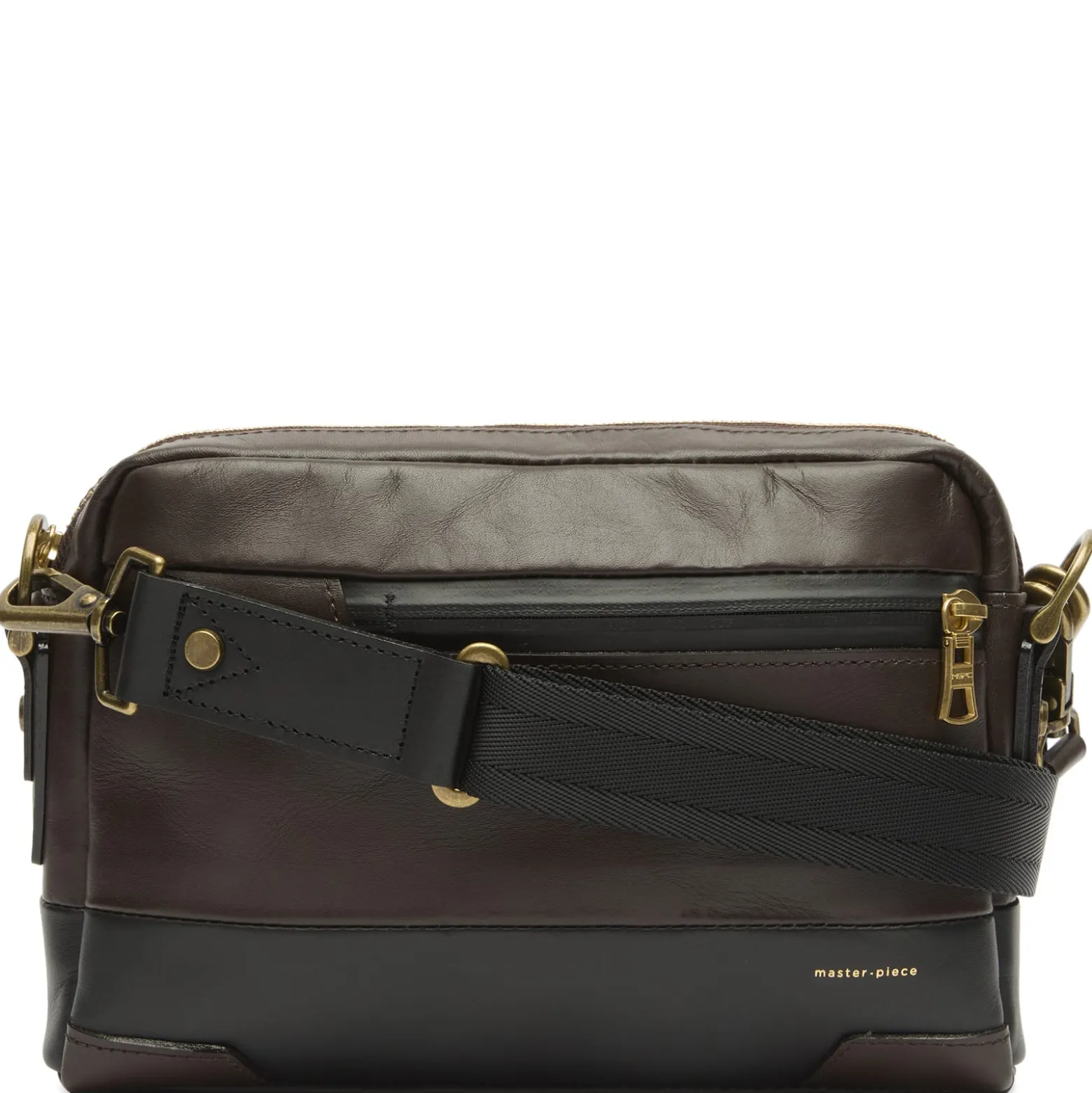 Master-Piece Gloss Leather Shoulder Bag - Small