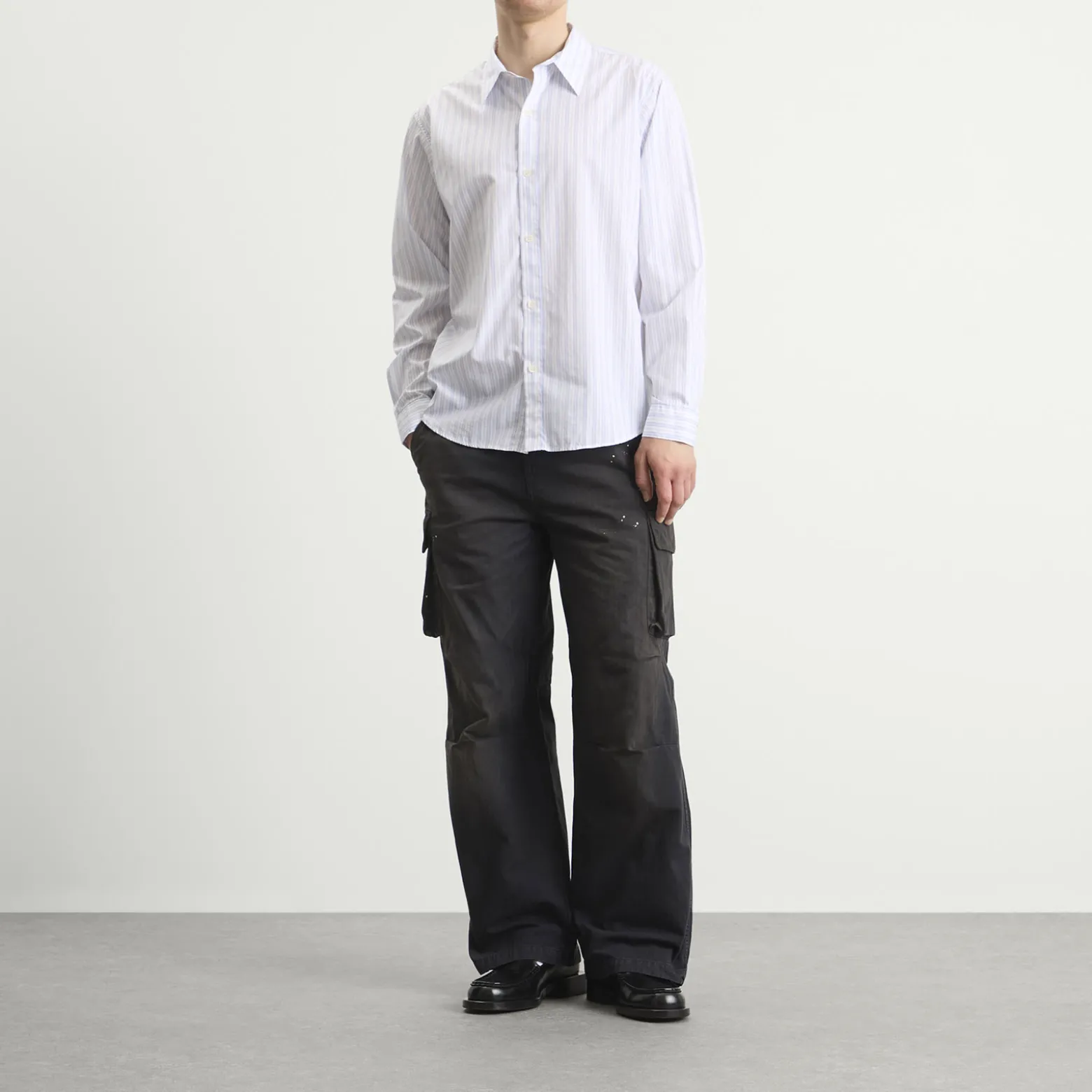 Mfpen Business Stripe Evening Shirt
