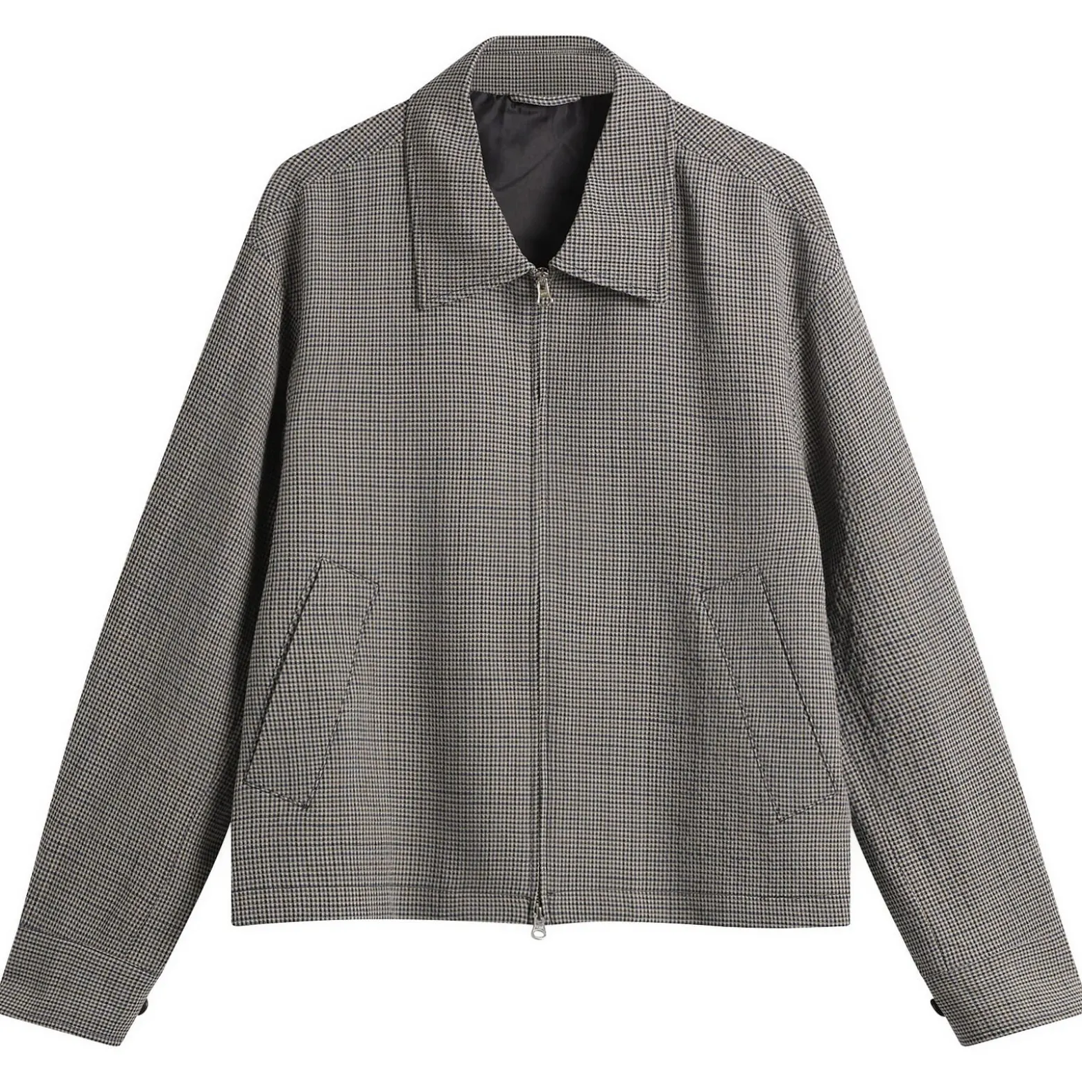Mfpen Check Cropped Mail Jacket