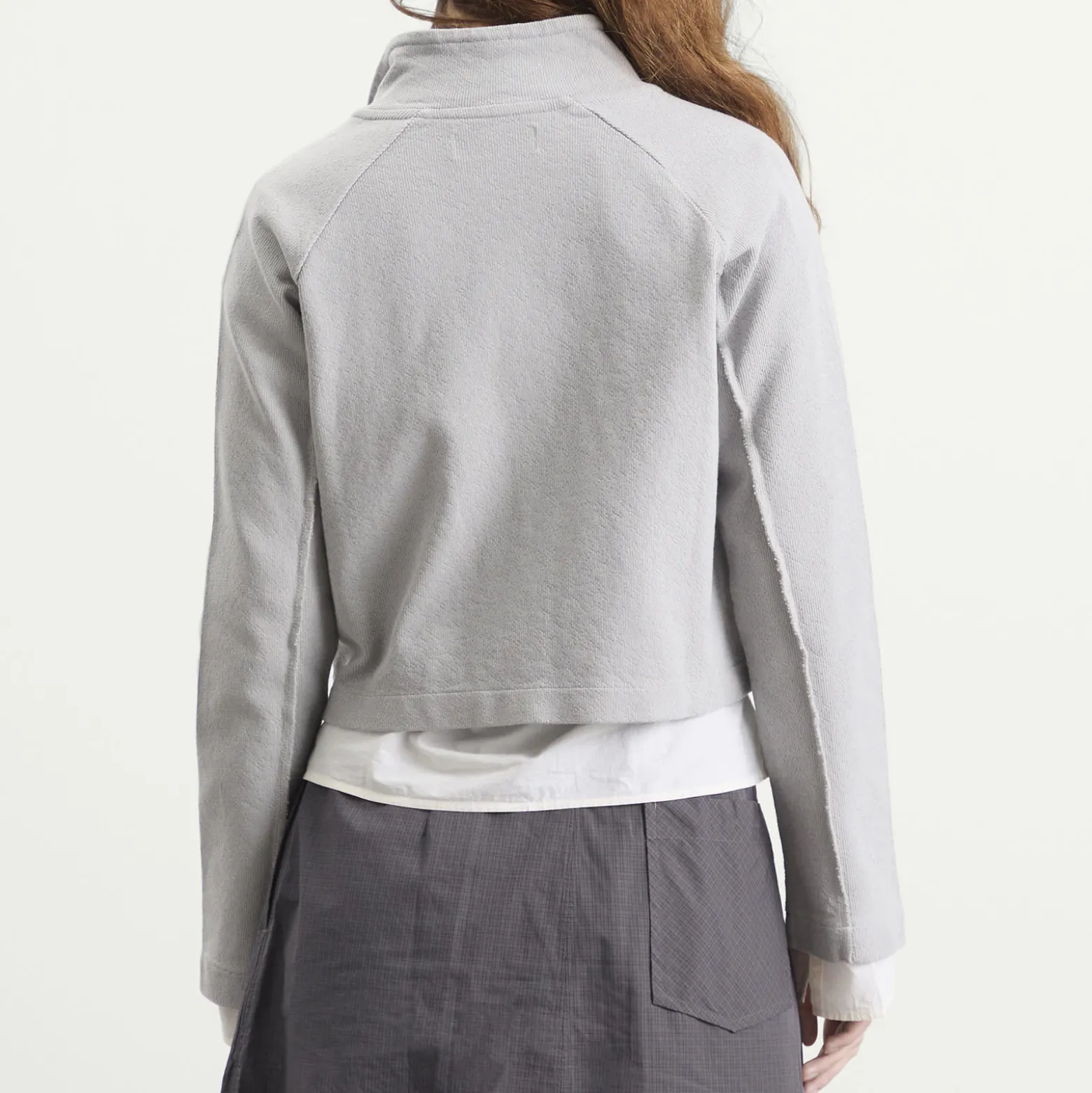 mfpen Cropped Leisure Zip Up