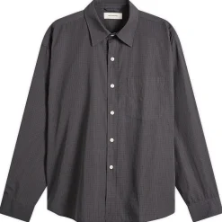 Mfpen Micro Check Poplin Executive Shirt