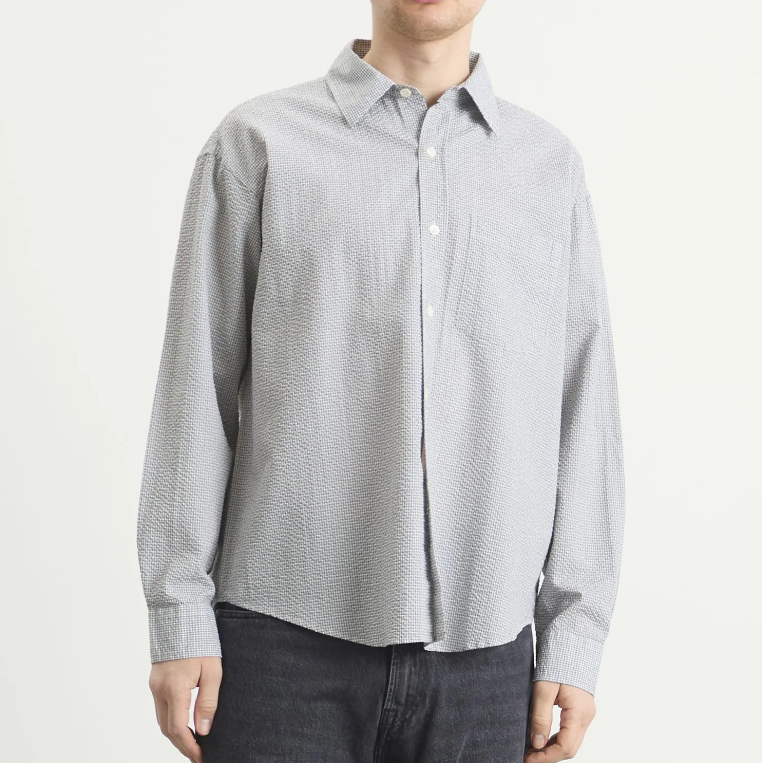 Mfpen Textured Check Executive Shirt