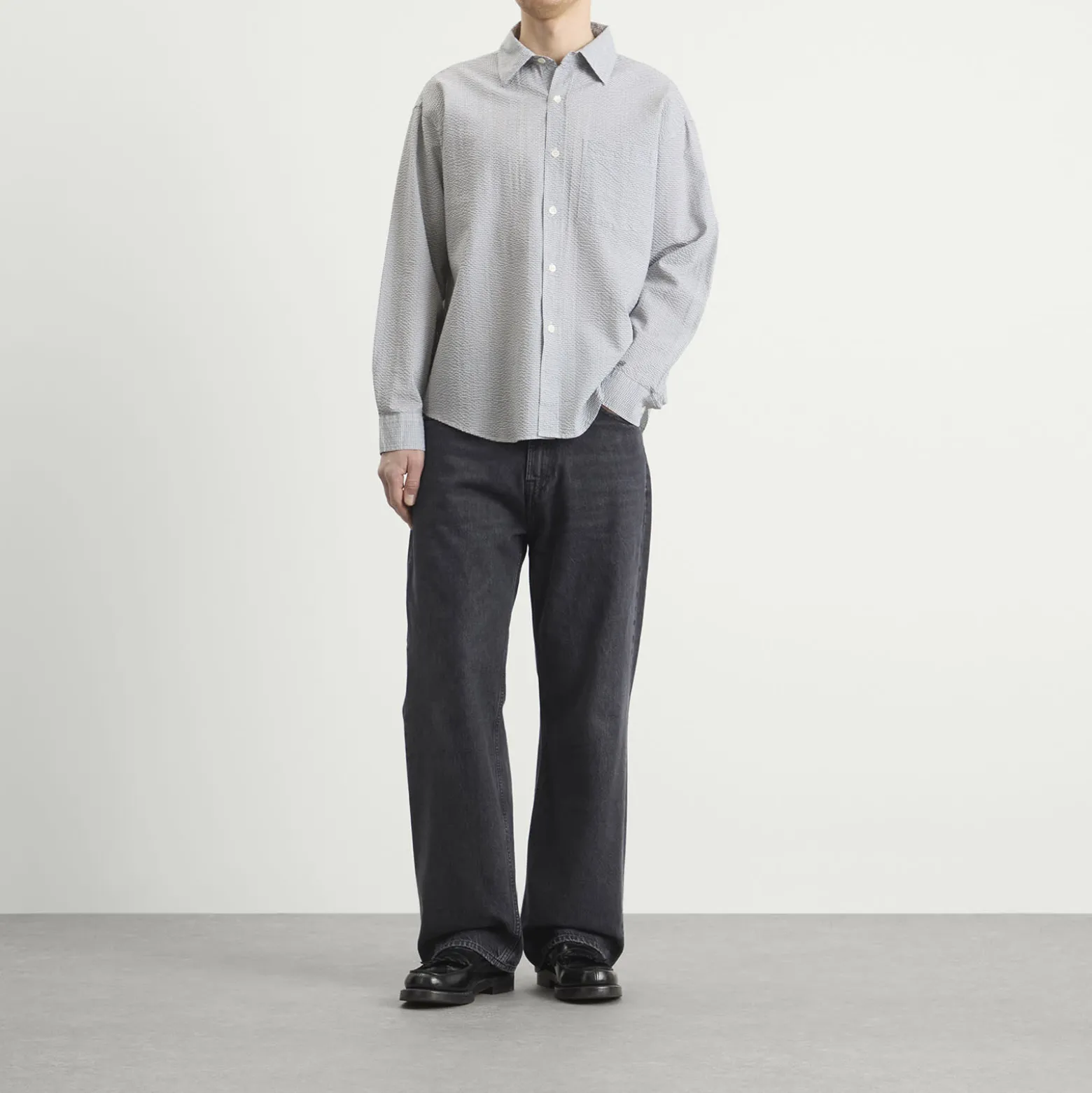 Mfpen Textured Check Executive Shirt
