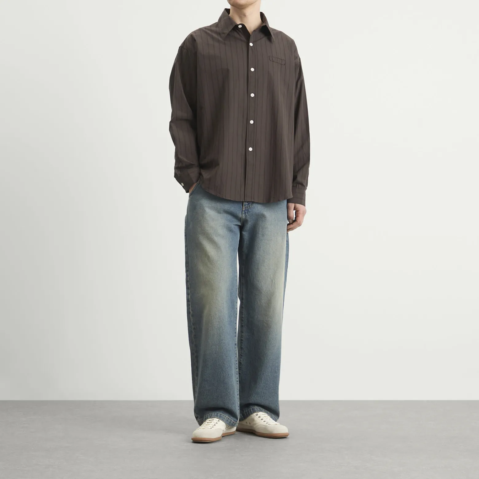 Mfpen Triple Stripe Essay Shirt
