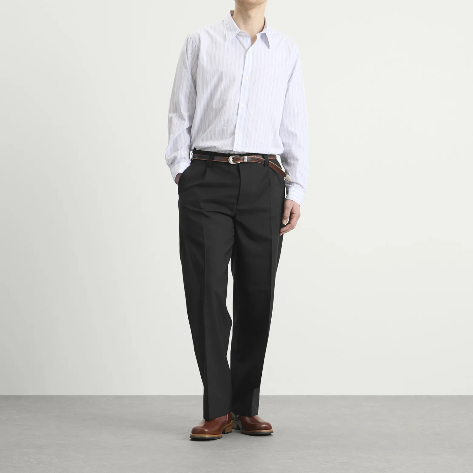 Mfpen Tropical Wool Service Trousers