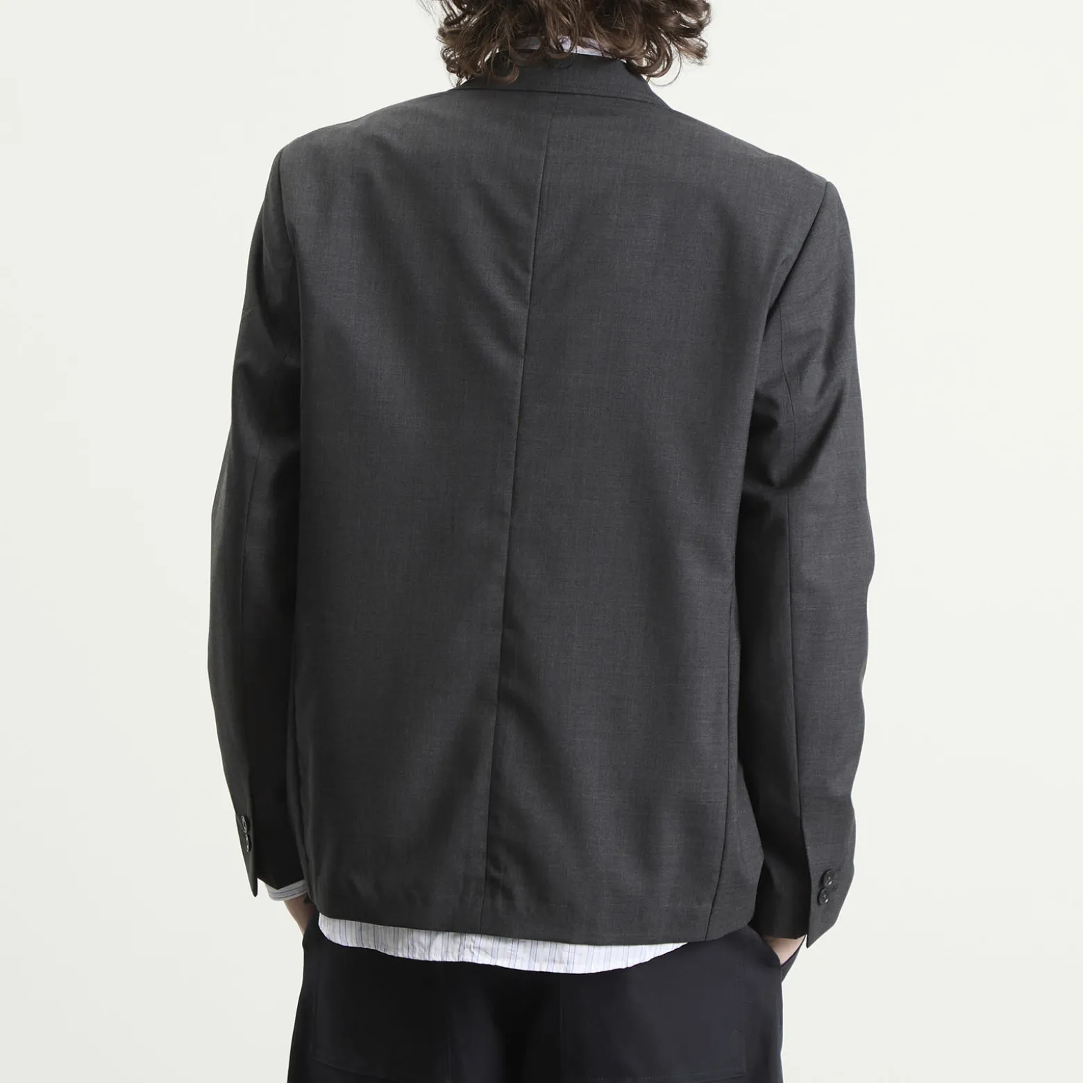 Mfpen Wool Patch Pocket Blazer