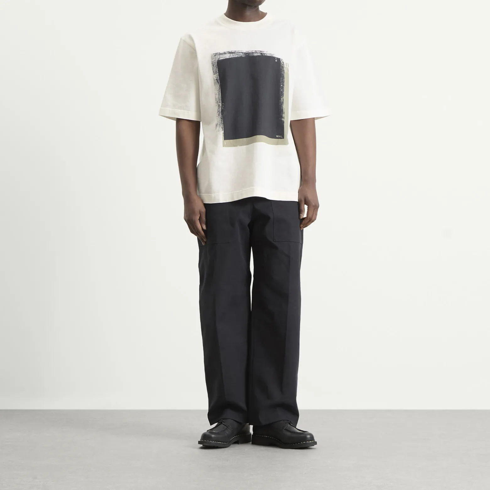 MHL by Margaret Howell Block Print T-Shirt