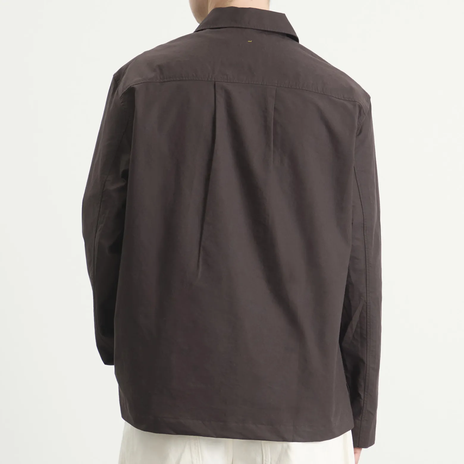 MHL by Margaret Howell Long Sleeve Half Zip Pull On Shirt