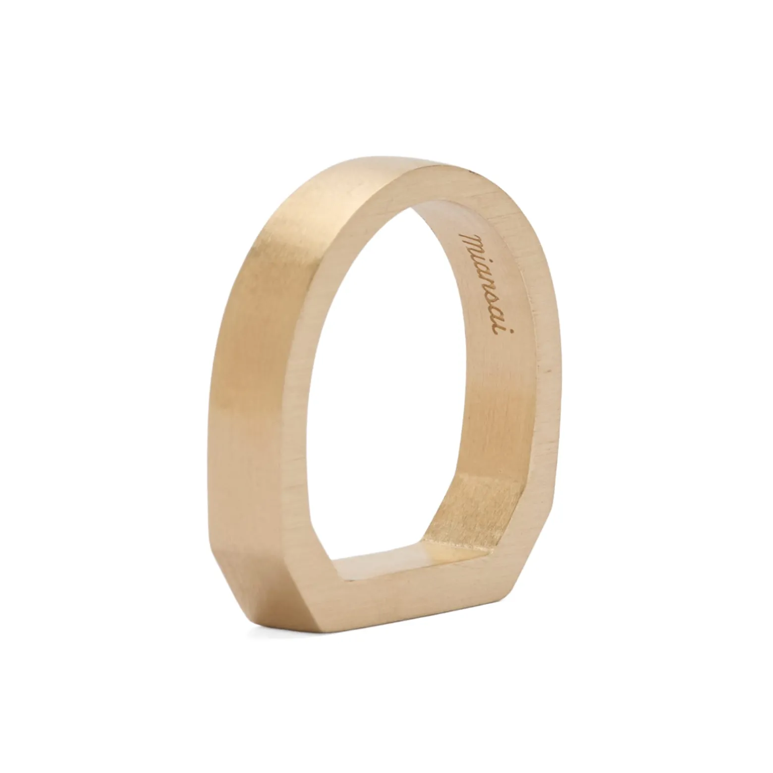 Miansai Hex Plated Ring