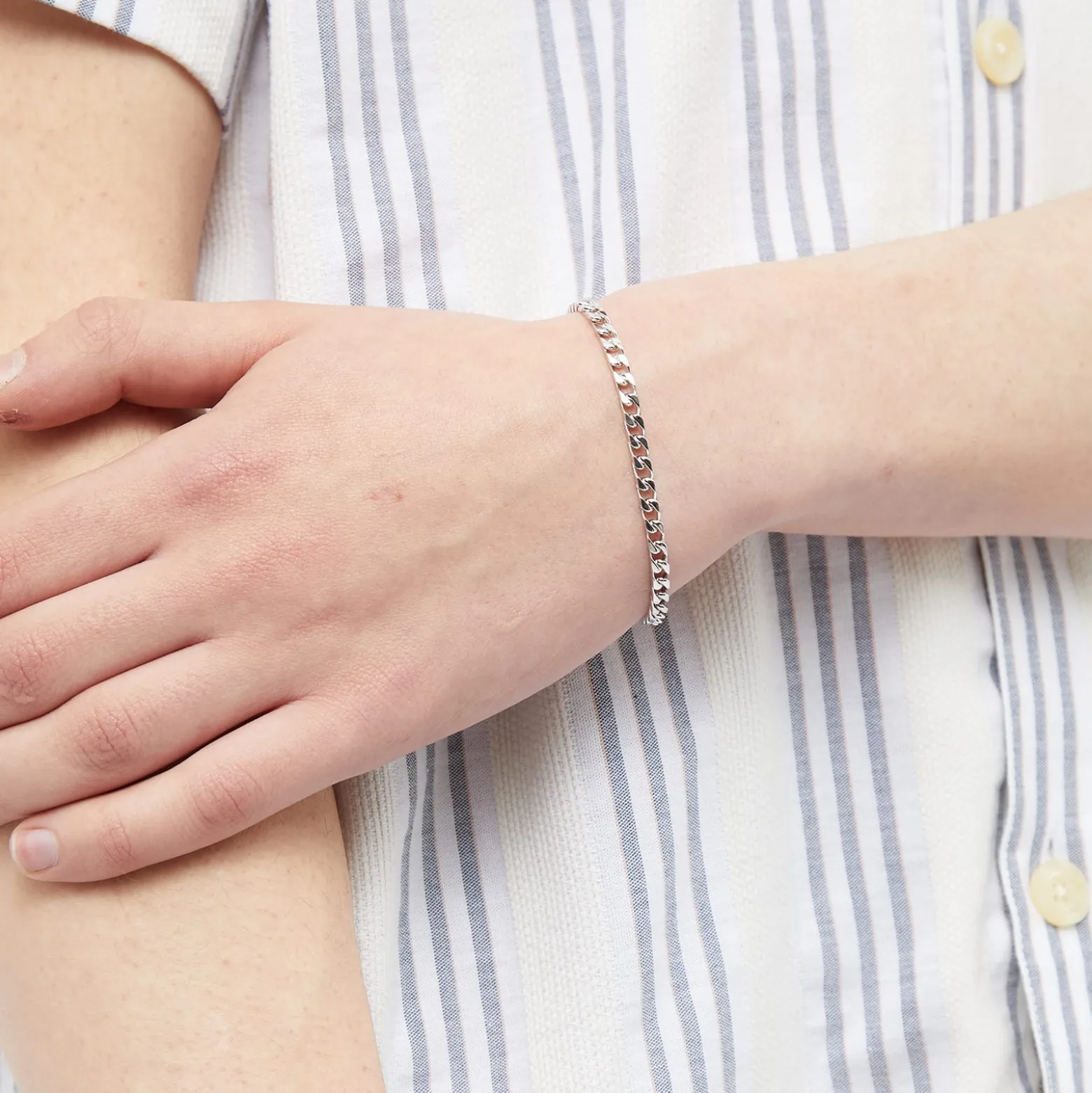 Miansai 4mm Cuban Chain Bracelet