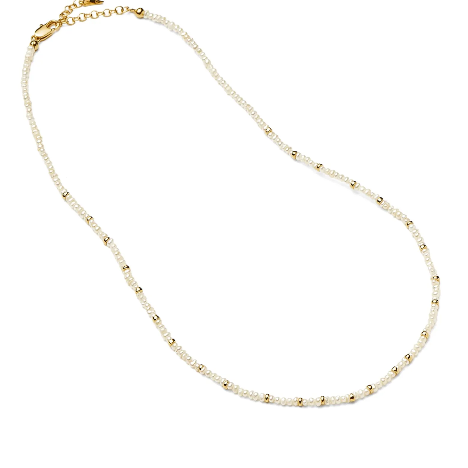Missoma Micro Pearl Beaded Necklace