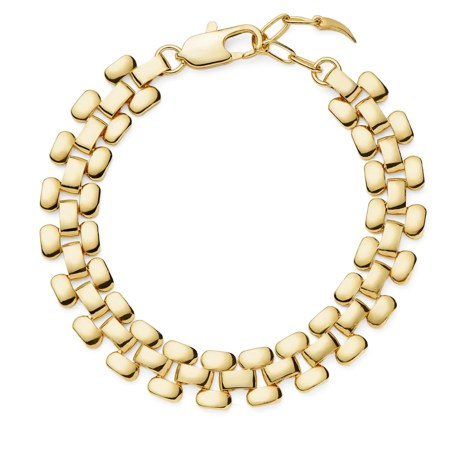 Missoma Timepiece Wide Chain Bracelet