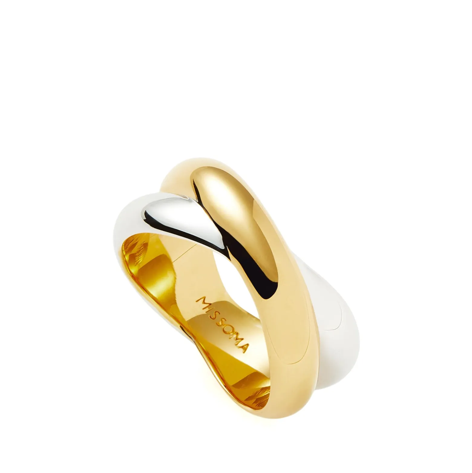 Missoma x Lucy Williams Chunky Entwine Ring