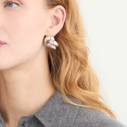 Missoma x Lucy Williams Knot Oversized Stud Earrings