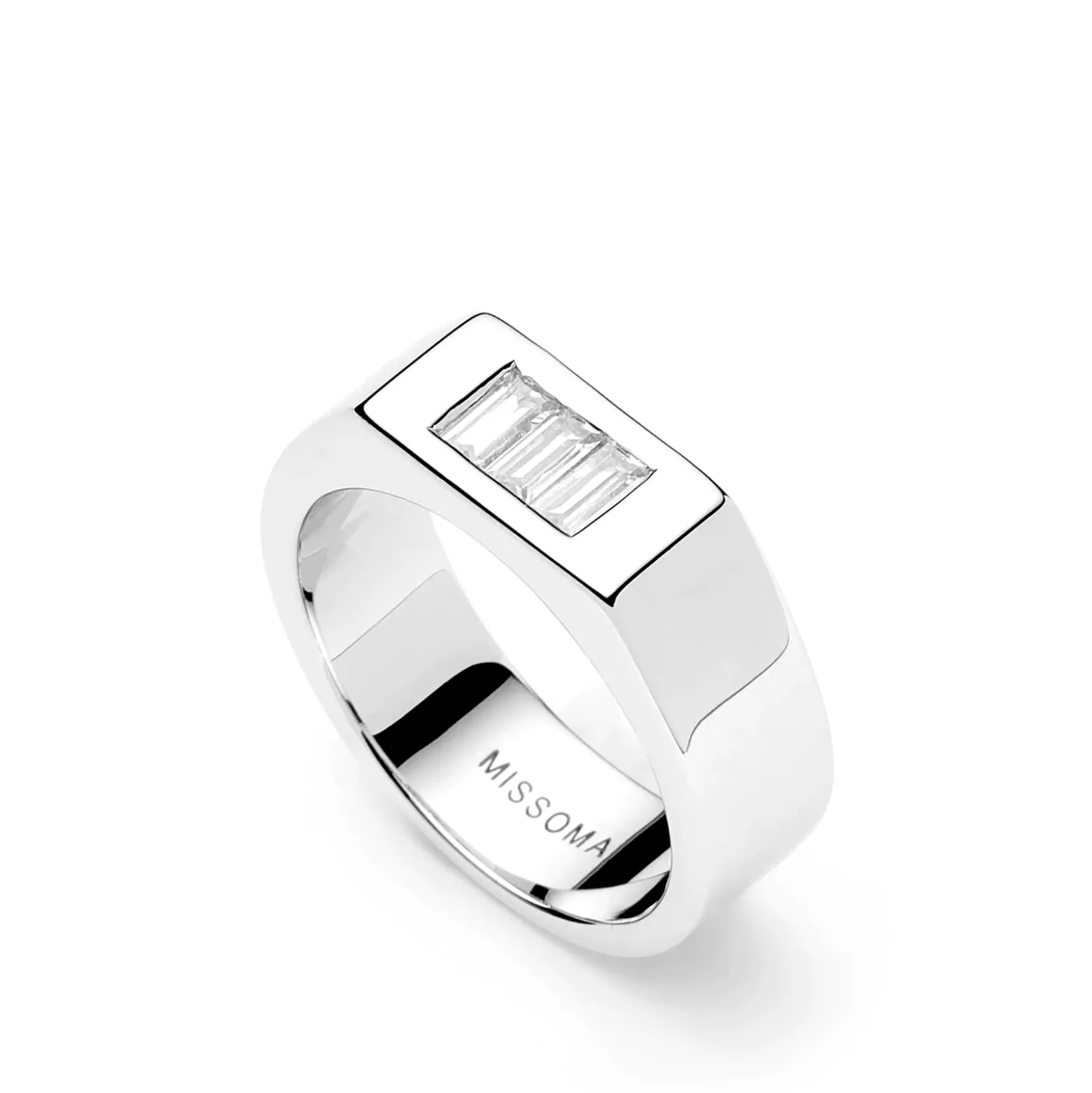 Missoma x Lucy Williams Triple Stone Chunky Ring