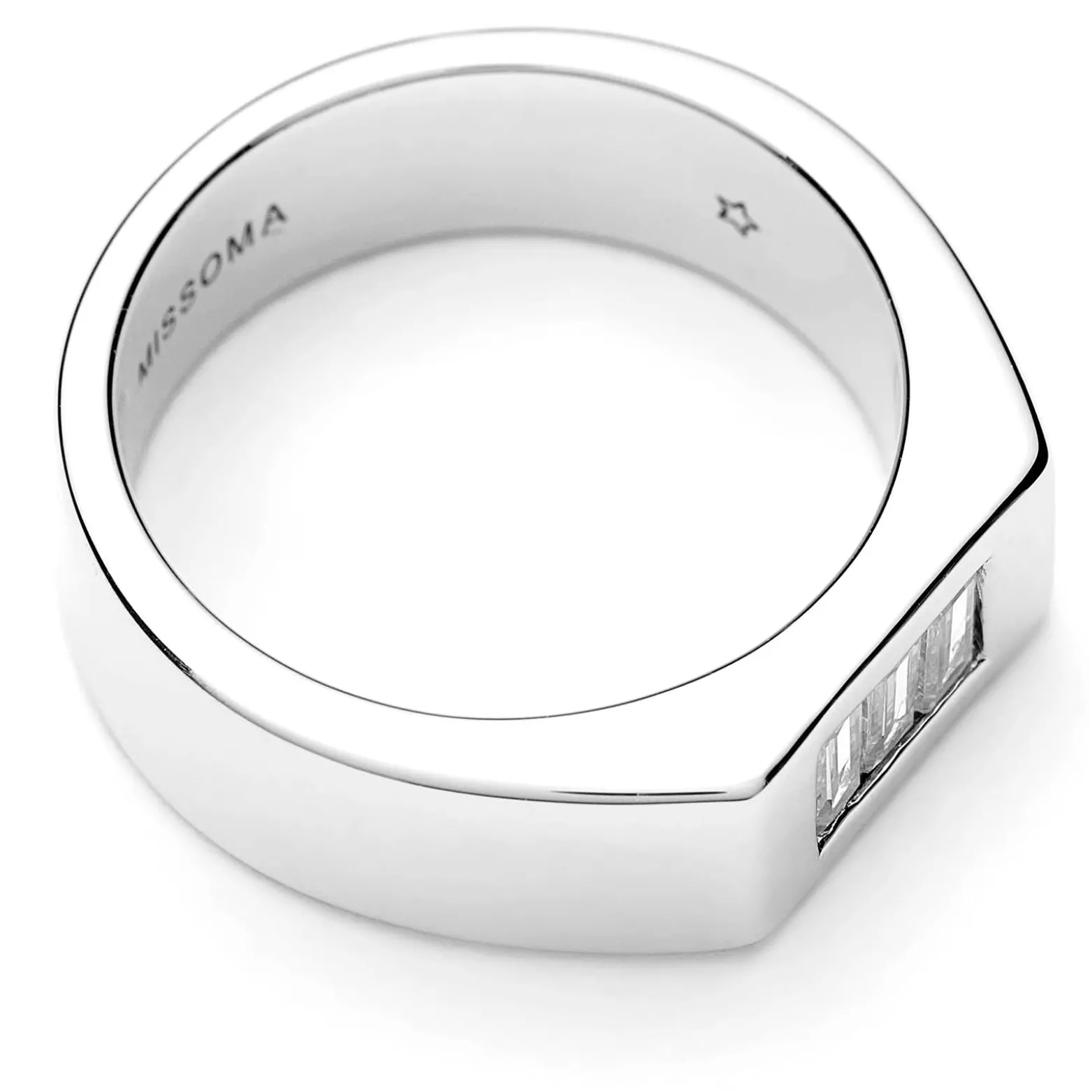 Missoma x Lucy Williams Triple Stone Chunky Ring