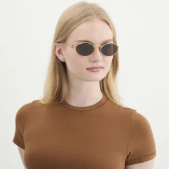 Miu Miu Eyewear 52YS Logo Sunglasses
