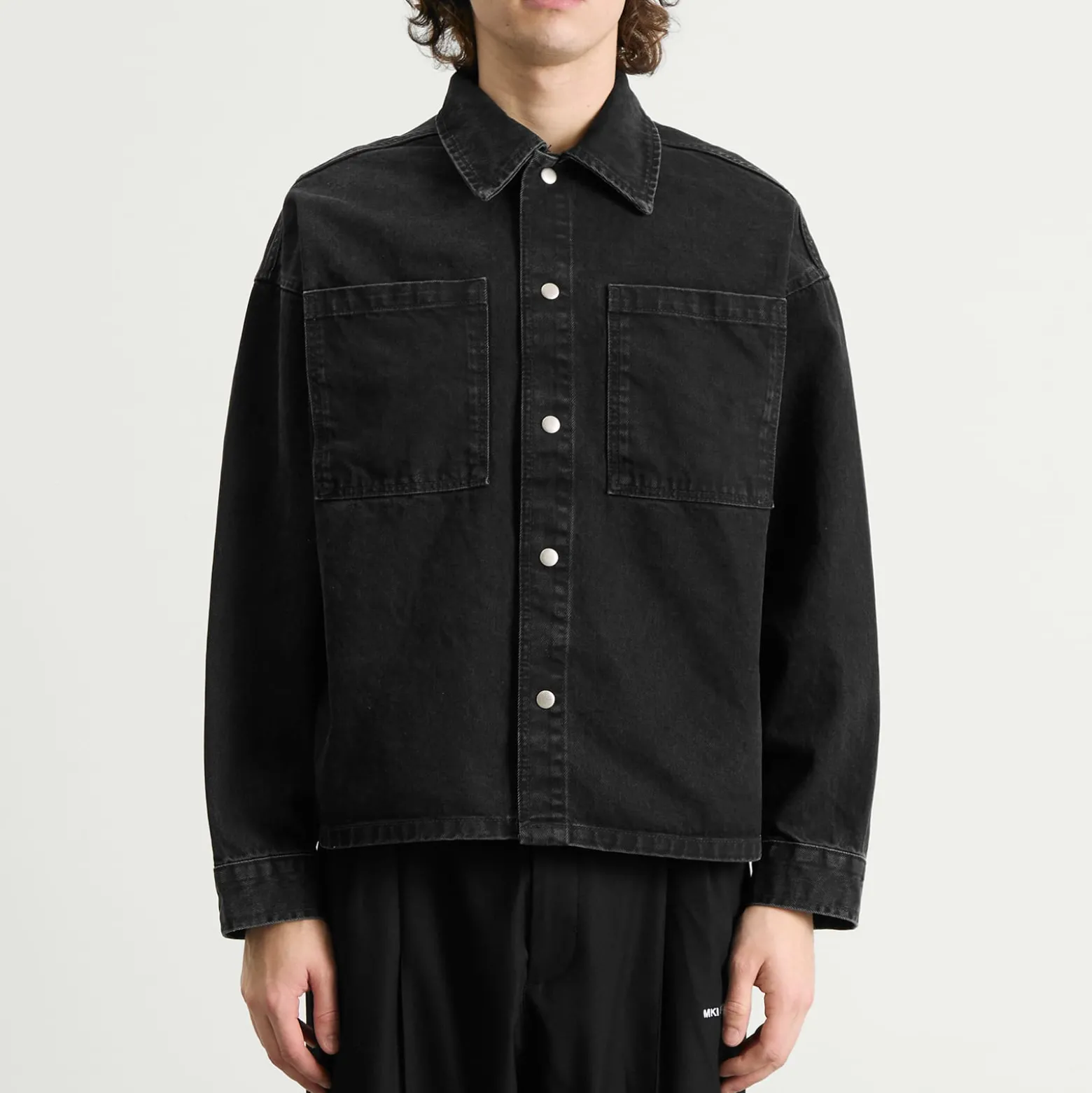 MKI Denim Box Overshirt