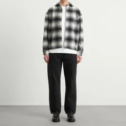 MKI Wool Check Box Shirt