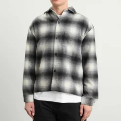 MKI Wool Check Box Shirt