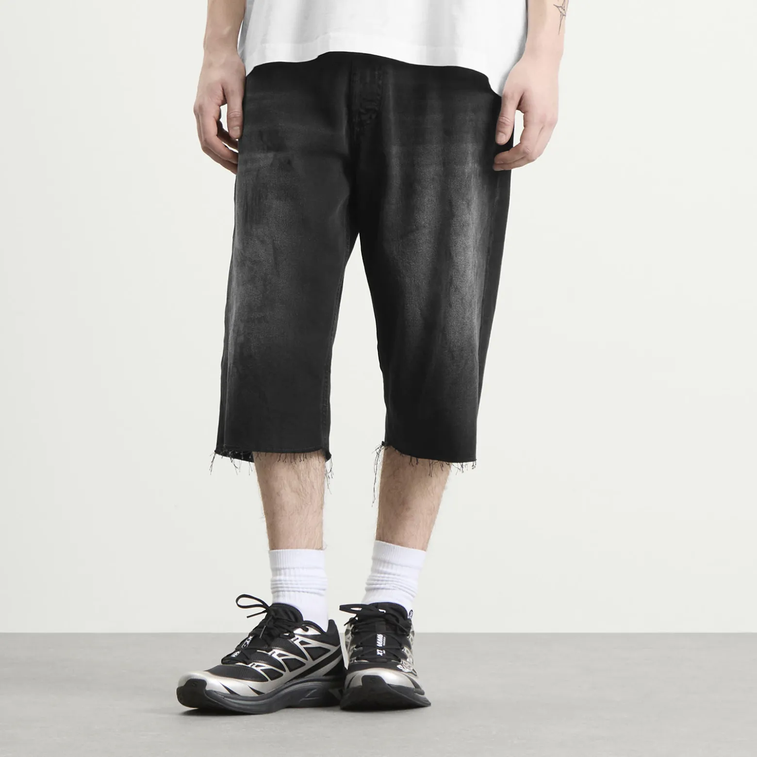MM6 Maison Margiela Bermuda Denim Shorts
