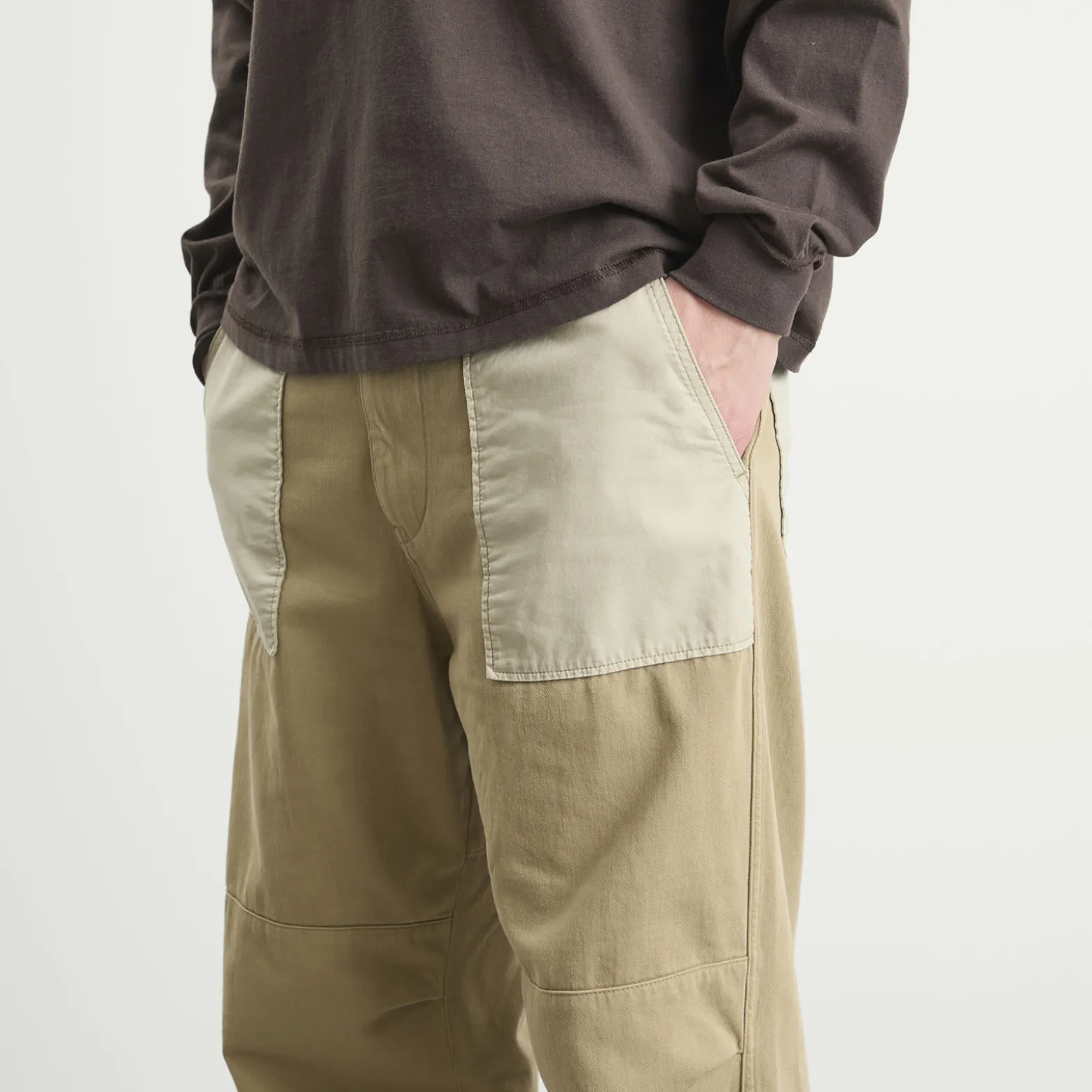 MM6 Maison Margiela Cotton Contrast Workwear Pant