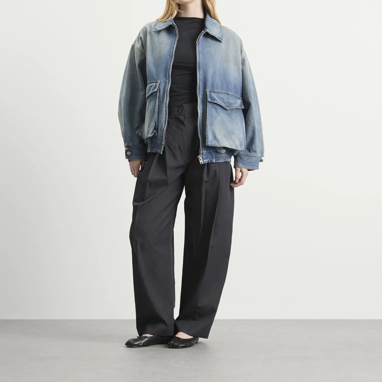MM6 Maison Margiela Denim Zip Jacket