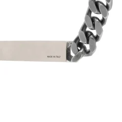 MM6 Maison Margiela ID Tag Curb Necklace