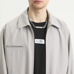 MM6 Maison Margiela ID Tag Curb Necklace