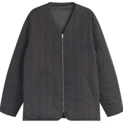 MM6 Maison Margiela Light Padded Collarless Jacket