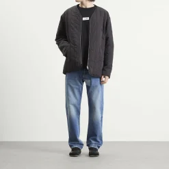 MM6 Maison Margiela Light Padded Collarless Jacket