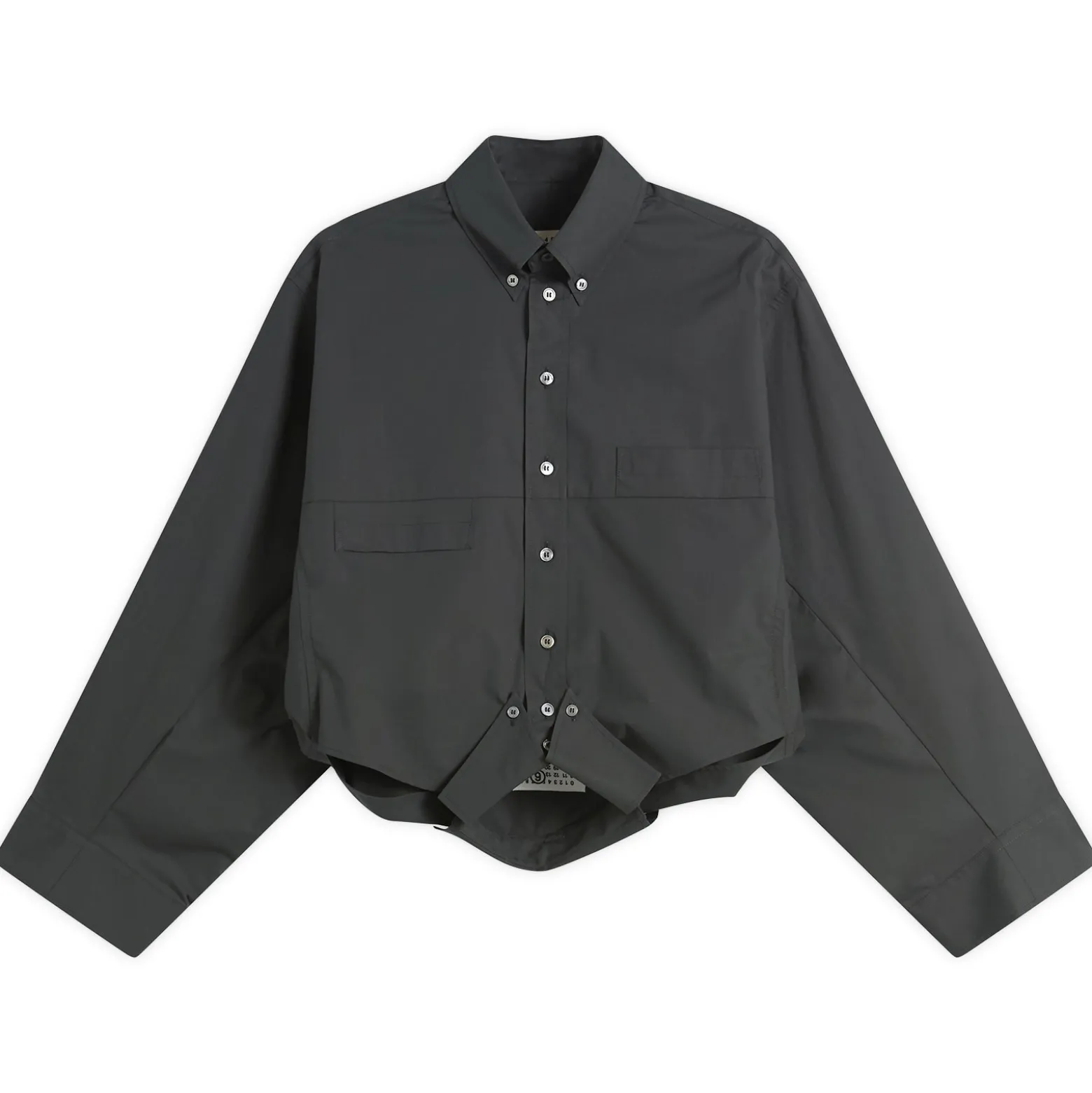 MM6 Maison Margiela Long Sleeve Upside Down Shirt