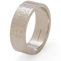 MM6 Maison Margiela Minimal Logo 8mm Ring