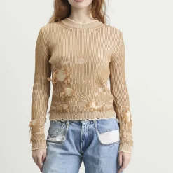 MM6 Maison Margiela Shredded Knit Jumper