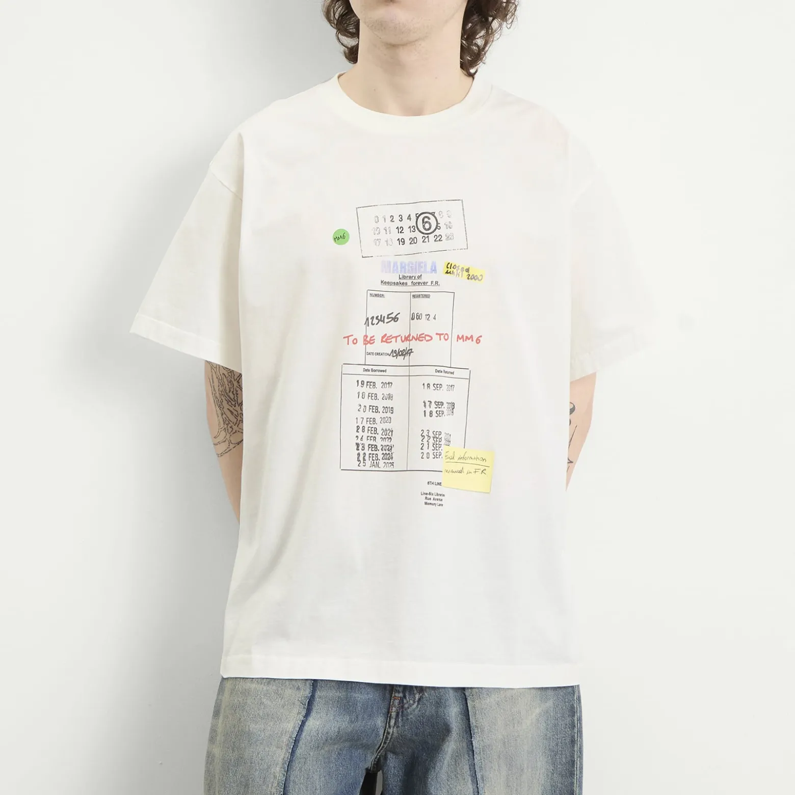 MM6 Maison Margiela Tailored Labels T-Shirt