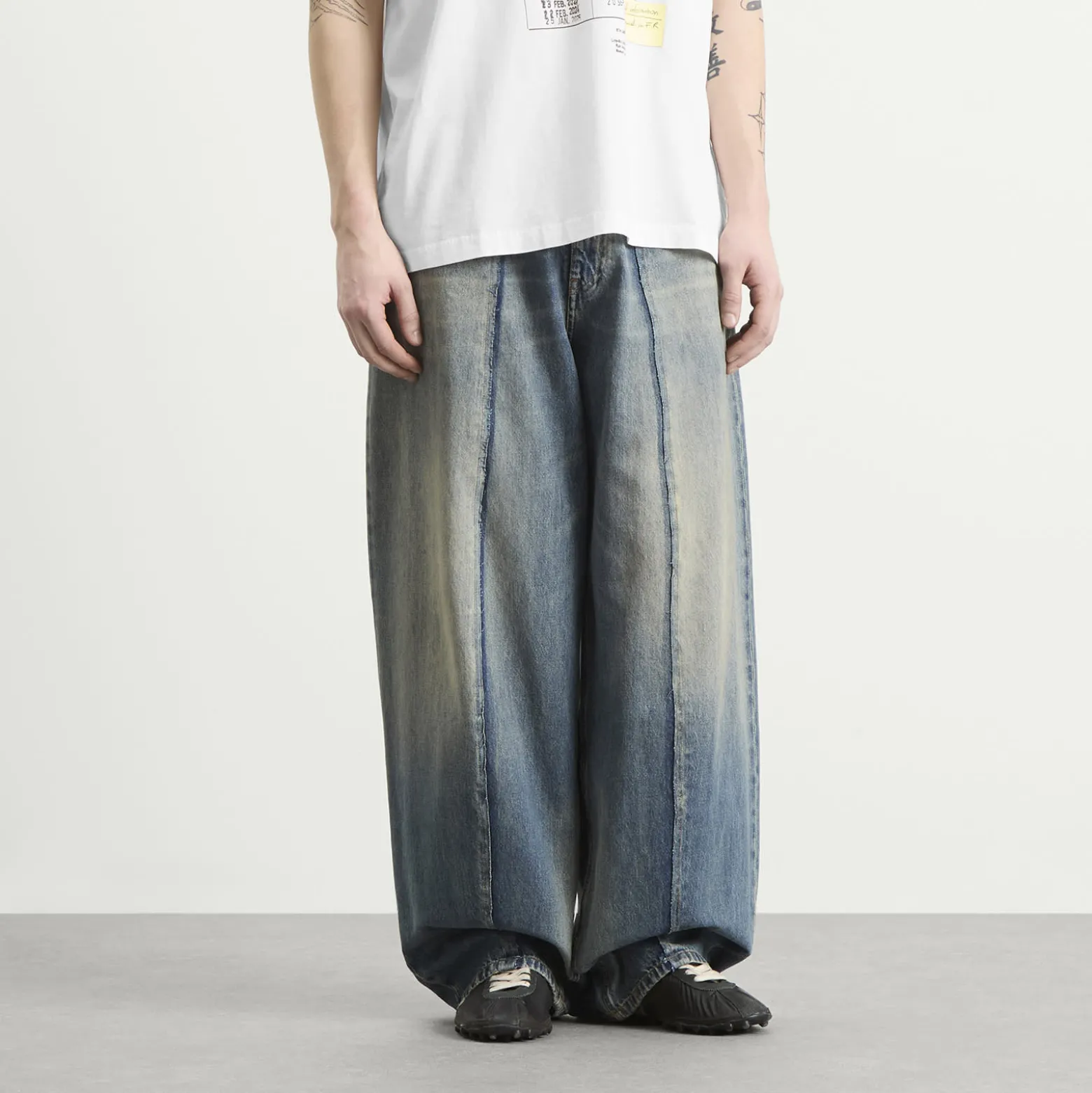 MM6 Maison Margiela Wide Leg Jeans